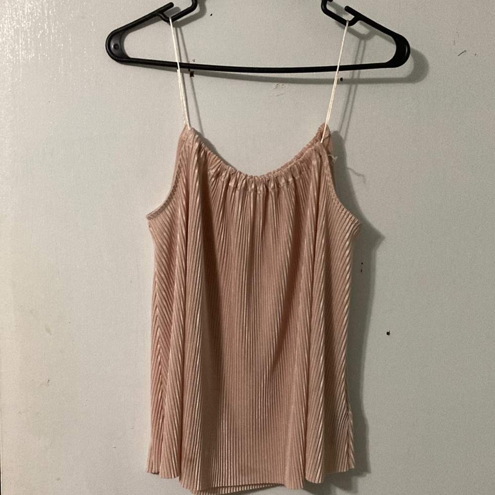 H and M rose gold cami